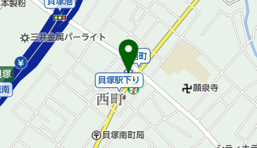 大阪信用金庫貝塚支店の地図画像