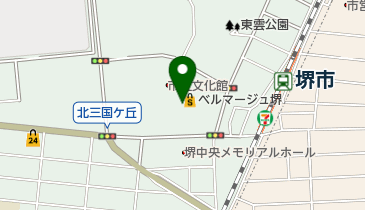 大阪信用金庫堺市駅前支店の地図画像