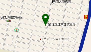 大阪信用金庫住之江支店の地図画像