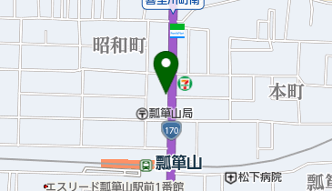 大阪シティ信用金庫瓢箪山支店の地図画像