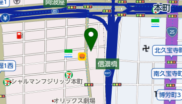 大阪シティ信用金庫本町支店の地図画像