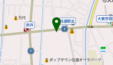 尼崎信用金庫大東支店の地図画像