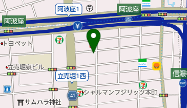 大阪厚生信用金庫西区支店の地図画像