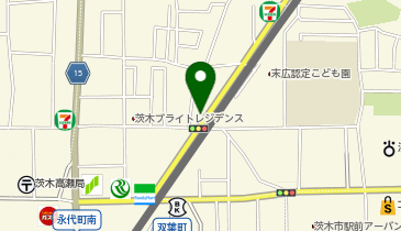 大阪厚生信用金庫阪急茨木支店の地図画像