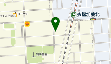 永和信用金庫加美支店の地図画像