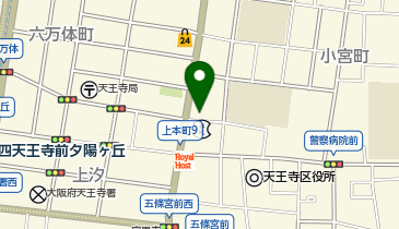 大阪信用金庫本店営業部の地図画像