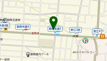 大阪シティ信用金庫都島本通支店の地図画像