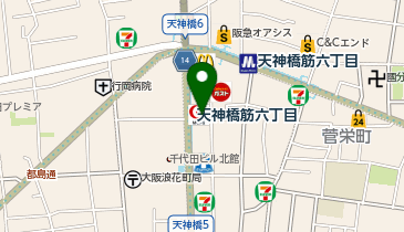 三菱UFJ銀行都島支店の地図画像