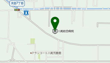 社会医療法人医真会医真会八尾総合病院の地図画像