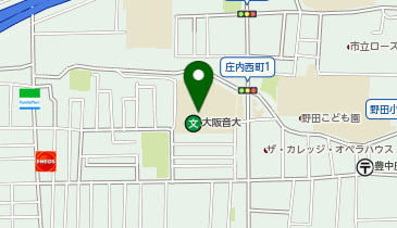 私立大阪音楽大学の地図画像