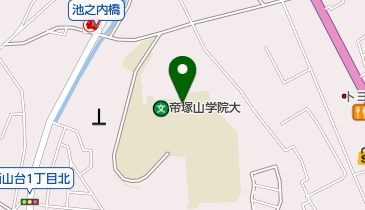 私立帝塚山学院大学の地図画像