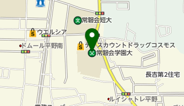 私立大阪常磐会大学の地図画像