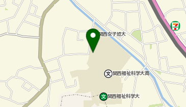 私立関西女子短期大学の地図画像
