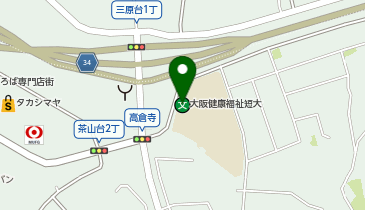 私立大阪健康福祉短期大学の地図画像