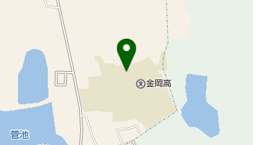 大阪府立金岡高校の地図画像