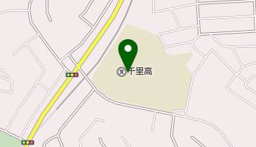 大阪府立千里高校の地図画像
