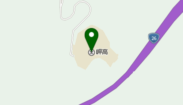 大阪府立岬高校の地図画像