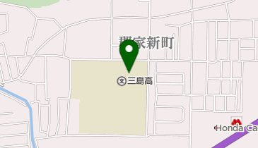 大阪府立三島高校の地図画像