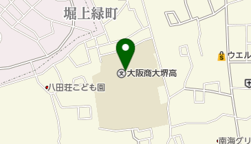 私立大阪商業大学堺高校の地図画像