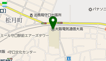 私立大阪電気通信大学高校の地図画像