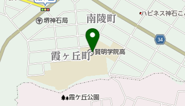 私立賢明学院高校の地図画像