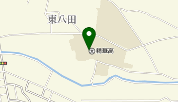 私立精華高校の地図画像