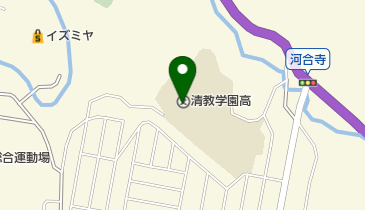 私立清教学園高校の地図画像