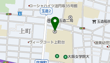 私立大阪女学院高校の地図画像