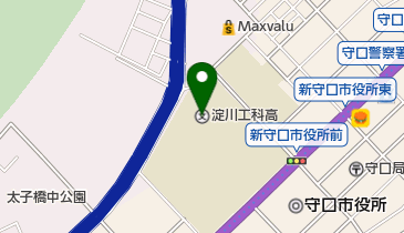 大阪府立淀川工科高校の地図画像