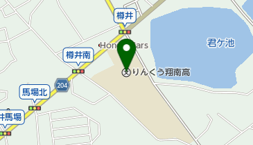 大阪府立りんくう翔南高校の地図画像