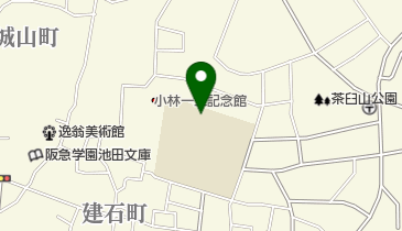 池田市立池田中学校の地図画像