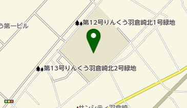 泉佐野市立佐野中学校の地図画像