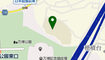 茨木市立西陵中学校の地図画像