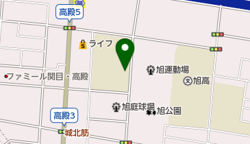 大阪市立旭陽中学校の地図画像