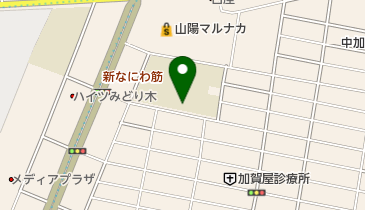 大阪市立加賀屋中学校の地図画像
