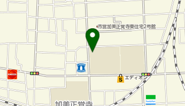 大阪市立加美中学校の地図画像