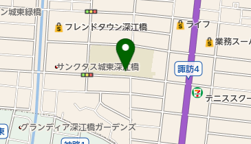 大阪市立城東中学校の地図画像