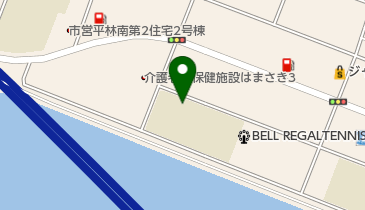 大阪市立新北島中学校の地図画像