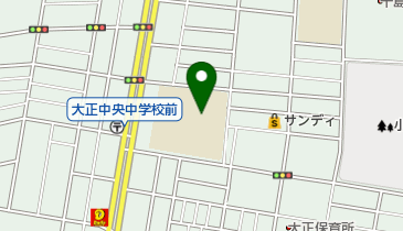 大阪市立大正中央中学校の地図画像