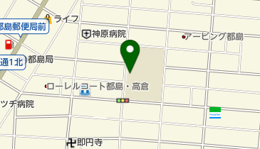 大阪市立高倉中学校の地図画像