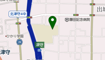 大阪市立鶴見橋中学校の地図画像