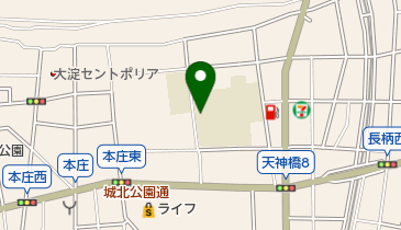 大阪市立豊崎中学校の地図画像