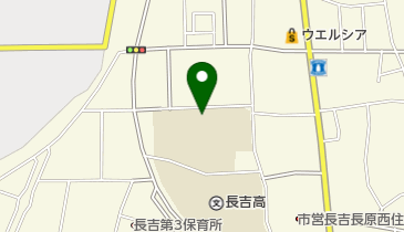 大阪市立長吉西中学校の地図画像