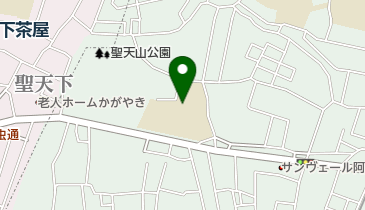 大阪市立松虫中学校の地図画像