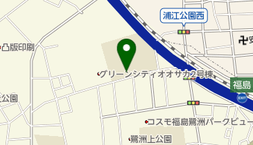大阪市立八阪中学校の地図画像