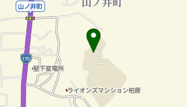 柏原市立堅下北中学校の地図画像