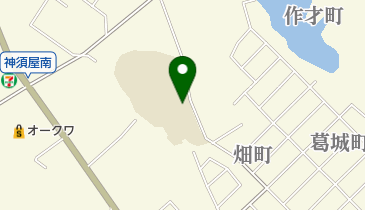 岸和田市立葛城中学校の地図画像