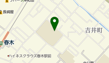 岸和田市立北中学校の地図画像