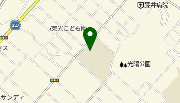 岸和田市立光陽中学校の地図画像