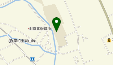 岸和田市立山直中学校の地図画像